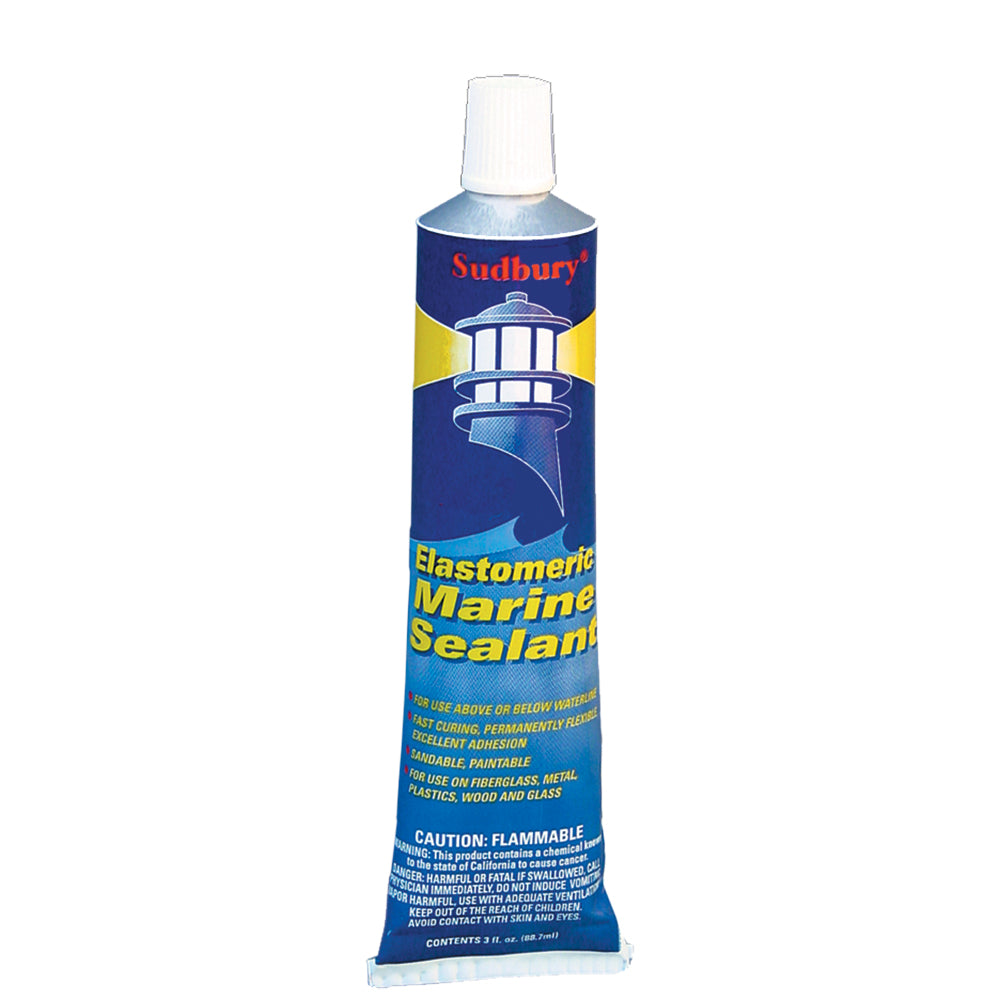 Tubo de sellador elastomérico Sudbury de 89 ml (3 oz) - Blanco [320]