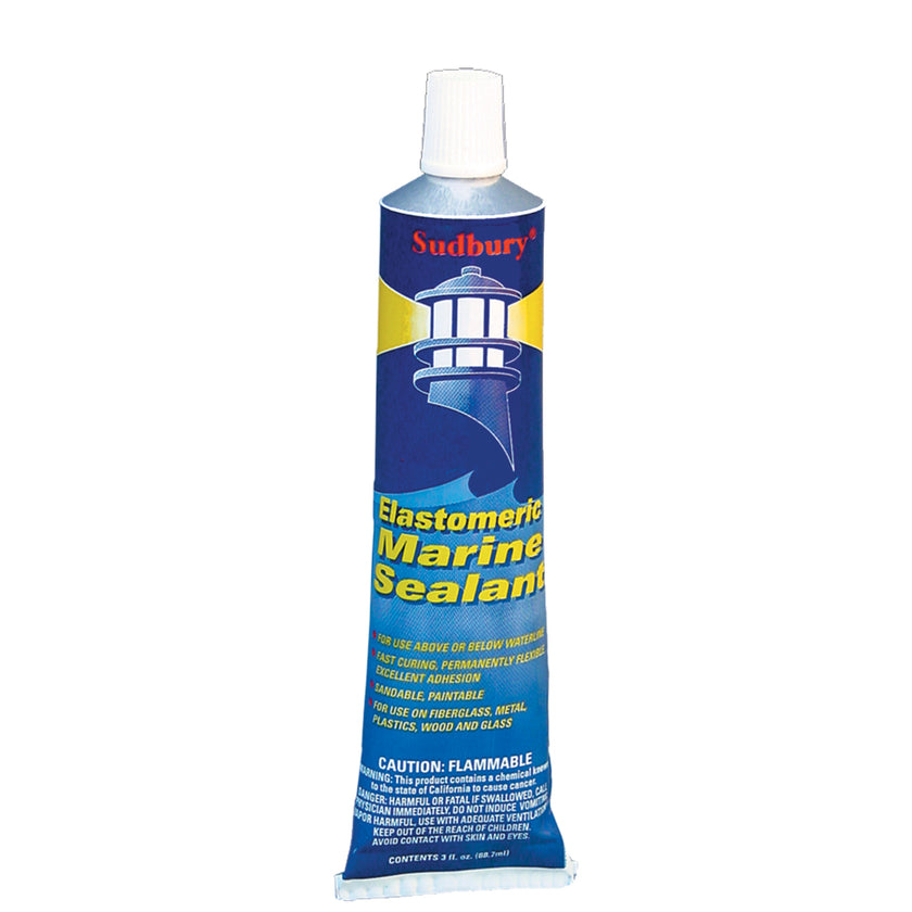 Tubo de sellador elastomérico Sudbury de 89 ml (3 oz) - Blanco [320]