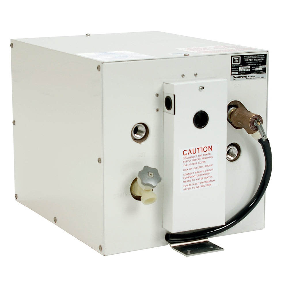 Calentador de agua Whale Seaward de 3 galones - Epoxi blanco - 120 V - 1500 W [S300EW]