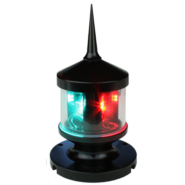 Luz de navegación LED tricolor/de ancla/estroboscópica Lunasea [LLB-53BK-01-00]
