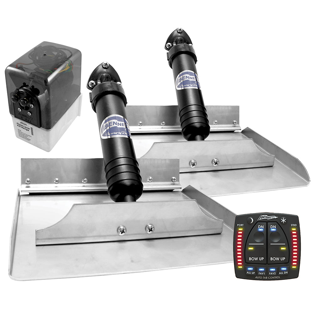 Aletas de compensación hidráulicas Bennett 1212ATP con Auto Trim Pro [1212ATP]