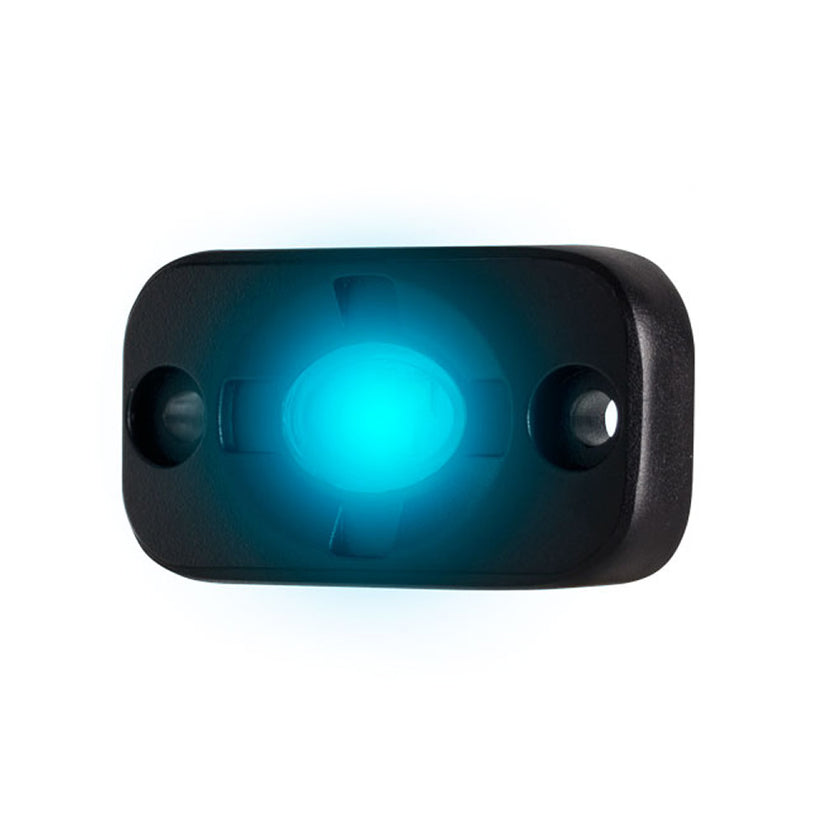 Módulo de iluminación auxiliar de acento HEISE - 3,8 x 7,6 cm - Negro/Azul [HE-TL1B]