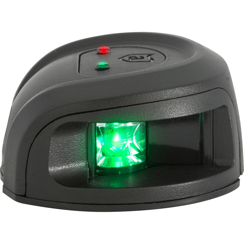 Luz de navegación Attwood LightArmor de proa - Negro compuesto - Bicolor - 2 millas náuticas [NV2002PB-7]