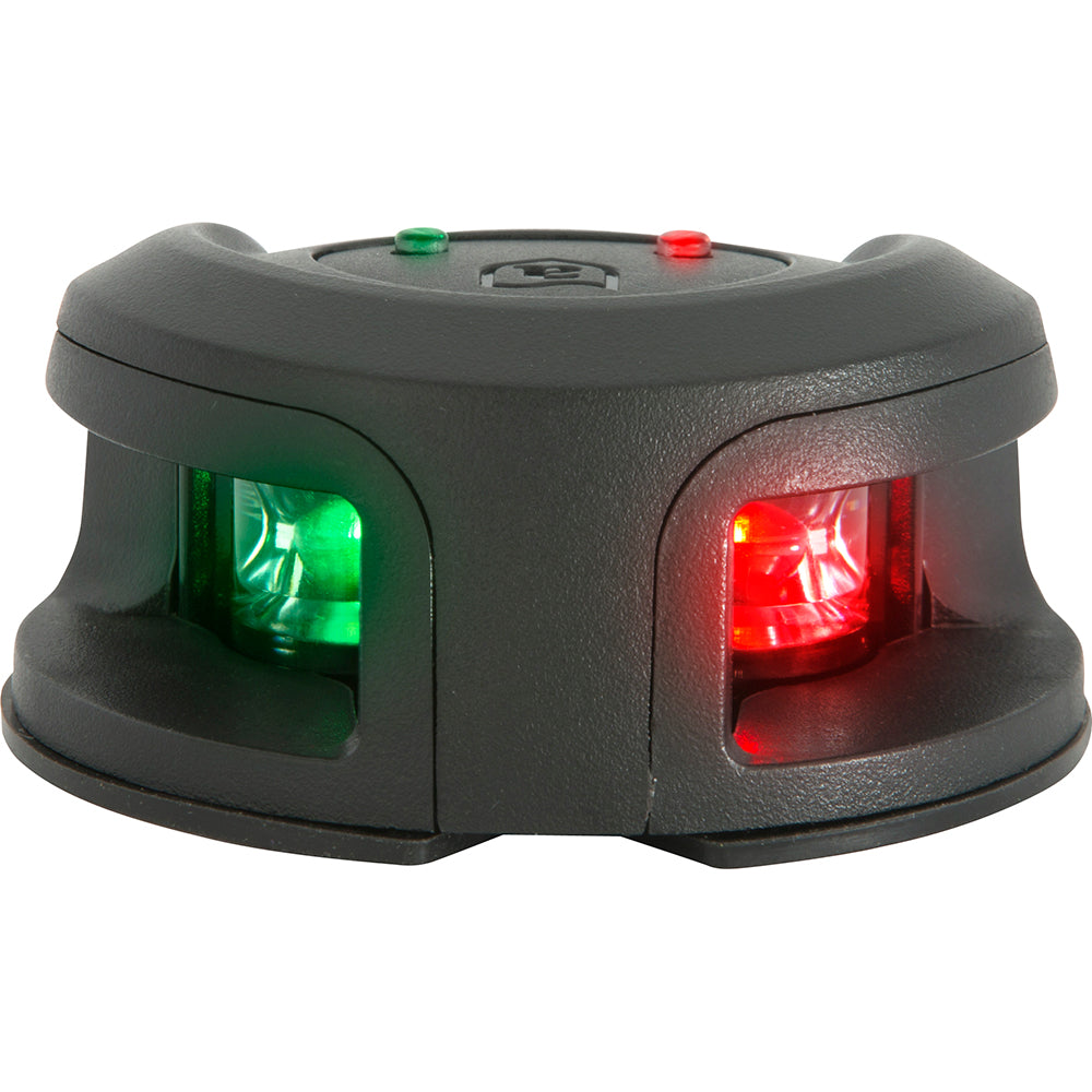 Luz de navegación Attwood LightArmor de proa - Negro compuesto - Bicolor - 2 millas náuticas [NV2002PB-7]
