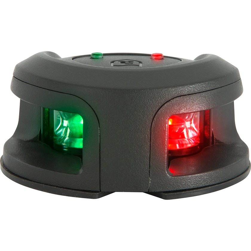 Luz de navegación Attwood LightArmor de proa - Negro compuesto - Bicolor - 2 millas náuticas [NV2002PB-7]