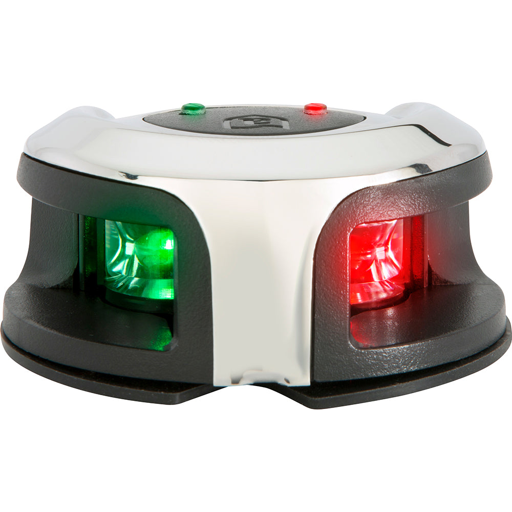Luz de navegación Attwood LightArmor de proa - Acero inoxidable - Bicolor - 2 millas náuticas [NV2002SS-7]