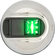 Luz de navegación vertical Attwood LightArmor de montaje en superficie - Estribor (Verde) - Acero inoxidable - 2 millas náuticas [NV3012SSG-7]