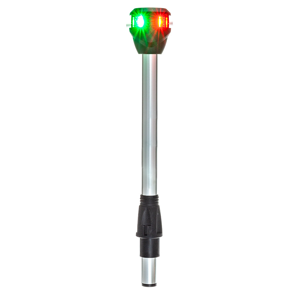 Luz de navegación Attwood LightArmor bicolor con luz de trabajo - Recta - 25 cm [NV6LC2-10-7]