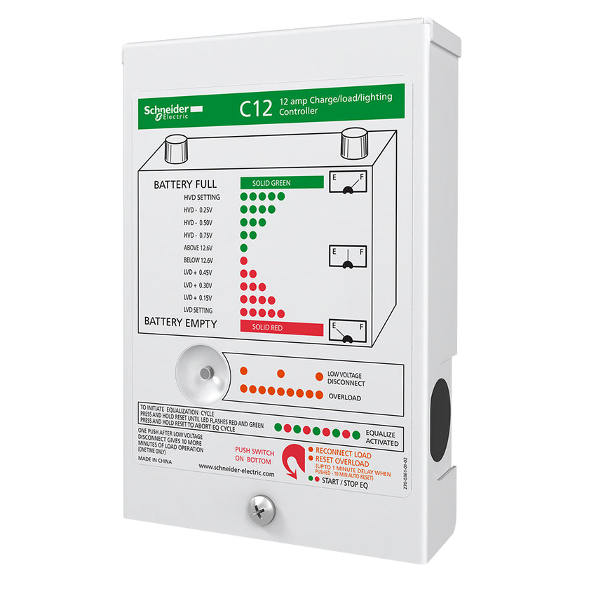 Controlador de carga solar Xantrex Serie C - 12 amperios [C12]