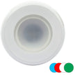 Lámpara empotrada Shadow-Caster, regulable a todo color, con red de sombras habilitada y acabado con recubrimiento en polvo blanco [SCM-DL-CC]