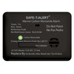 Detector de monóxido de carbono Safe-T-Alert serie 62 - 12 V - 62-541-Marine - Montaje en superficie - Negro [62-541-MARINE-BL]