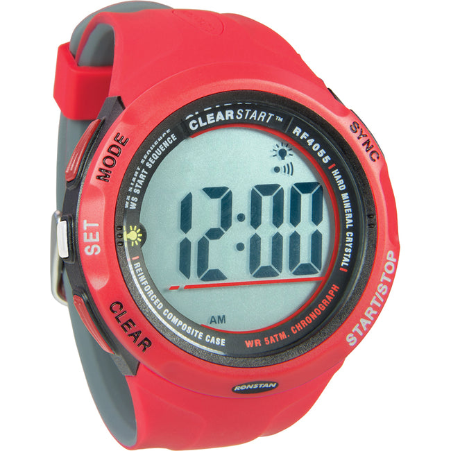 Reloj de navegación Ronstan RF4055 ClearStart de 50 mm - Rojo/Gris [RF4055]