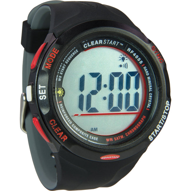 Reloj de navegación Ronstan RF4055 ClearStart de 50 mm - Negro/Gris [RF4055A]
