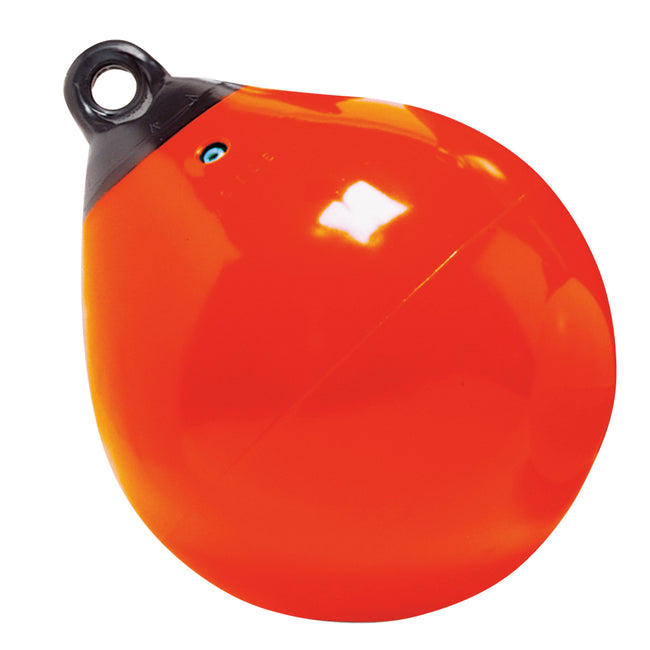 Boya inflable de vinilo Taylor Made de 23 cm con extremo reforzado - Naranja [61140]