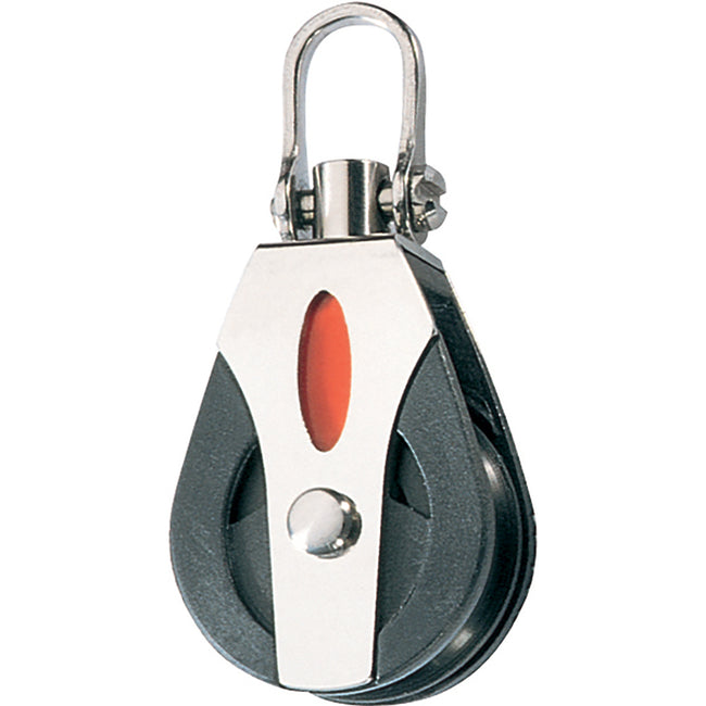 Bloque de rodamientos de bolas utilitarios Ronstan Serie 30 - Cabezal de grillete giratorio simple [RF30100]