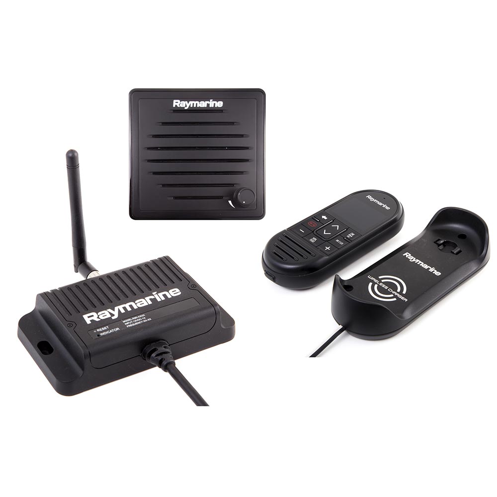 Kit de primera estación inalámbrica Raymarine Ray90 con altavoz pasivo y concentrador inalámbrico [T70433]