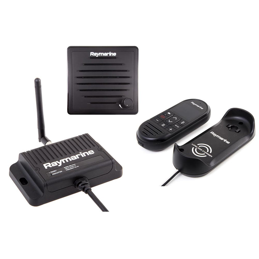 Kit de primera estación inalámbrica Raymarine Ray90 con altavoz pasivo y concentrador inalámbrico [T70433]