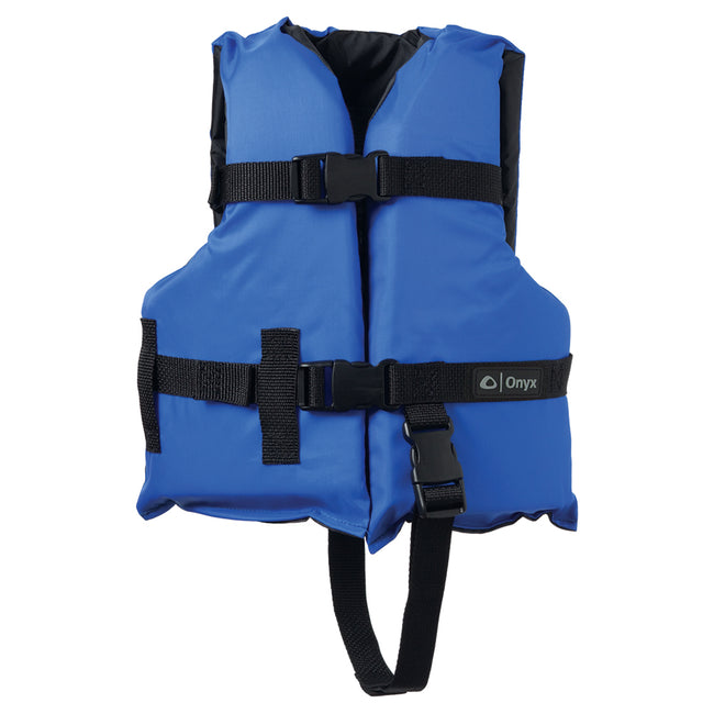 Chaleco salvavidas de nailon Onyx de uso general - Niño de 13 a 22 kg - Azul [103000-500-001-12]