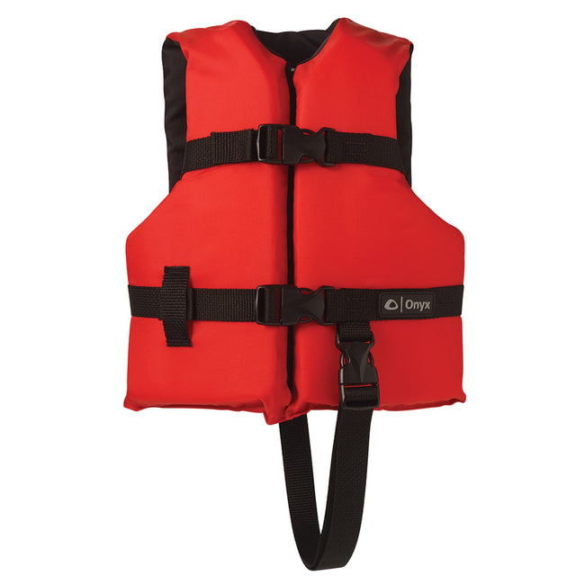 Chaleco salvavidas de nailon Onyx de uso general - Niño de 13 a 22 kg - Rojo [103000-100-001-12]