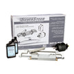 Sistema de dirección hidráulica inclinable exterior de montaje delantero universal Uflex SilverSteer - 1500 PSI V2 [SILVERSTEER 2TB]