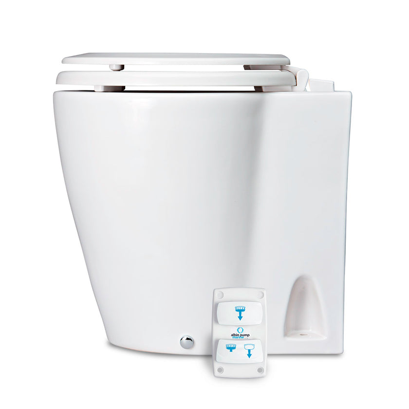 Albin Group Marine Design Marine Toilet Silent Electric - 12V [07-03-045]