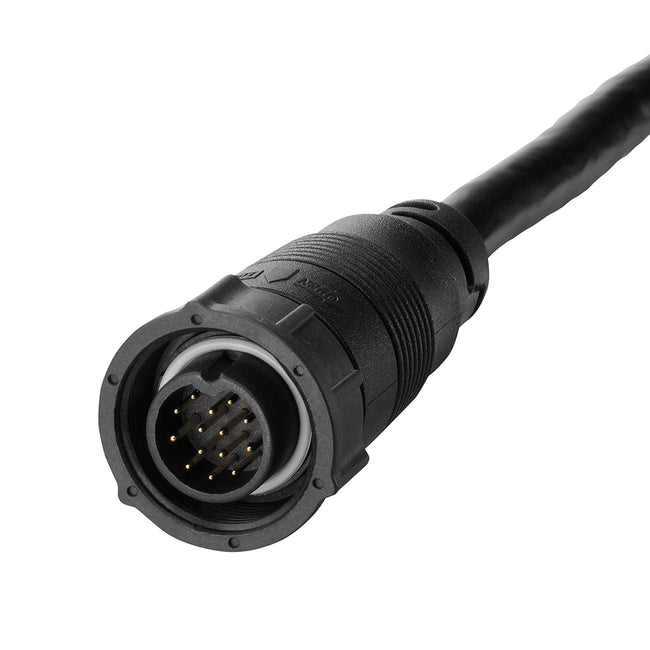 Transductor Humminbird XM-14-HW-MDI-T MEGA DI+ de doble espectro CHIRP para montaje en espejo de popa con sensor de temperatura para SOLIX MEGA DI [710290-1]