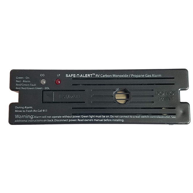 Detector de monóxido de carbono y propano Safe-T-Alert Combo de montaje en superficie - Negro [35-741-BL]