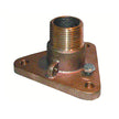 Adaptador de brida GROCO de bronce de 3/4