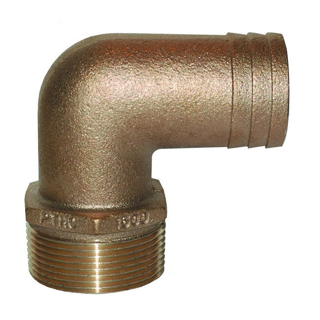 Codo de flujo estándar GROCO de 1-1/4