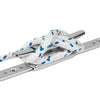 Schaefer Mid-Rail Chock/Cleat Stainless Steel - 1-1/4