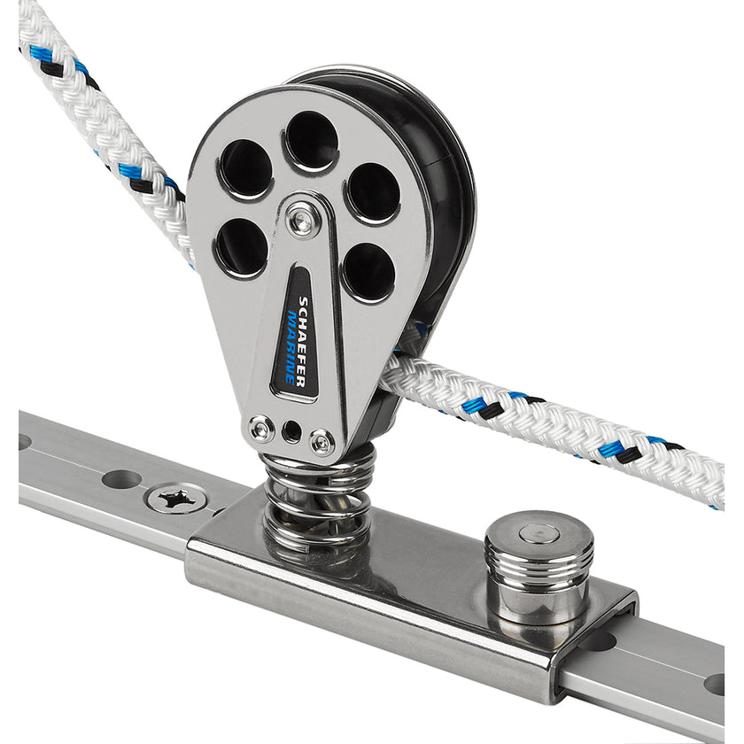 Schaefer Spring Loaded/Lined Slide/Stainless Steel f/1-1/4