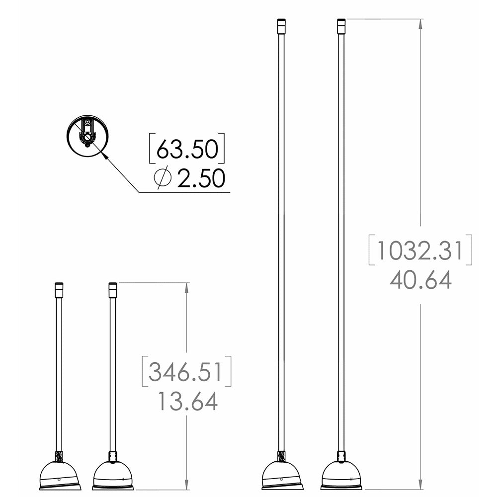 Luz de anclaje Lumitec Contour - 39