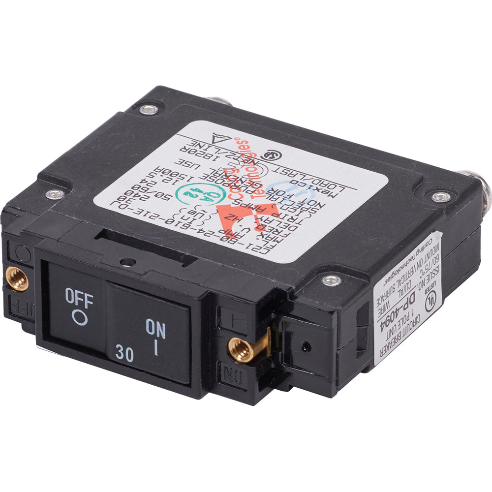 Disyuntor Blue Sea 7458 UL-489 - Balancín plano de 30 A [7458]