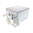 Caja de drenaje para ducha Rule con bomba de 800 GPH - 12 V [98B]