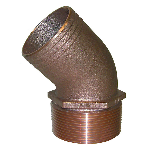 Tubo GROCO de bronce de 1-1/4