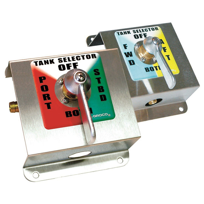 Kit selector de tanque de 4 vías GROCO de 1/2