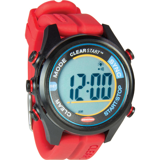 Reloj de vela Ronstan ClearStart de 40 mm - Rojo [RF4054]