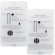 Detector de monóxido de carbono Safe-T-Alert FX-4 (paquete de 2) [FX-4MARINE2-PACK]