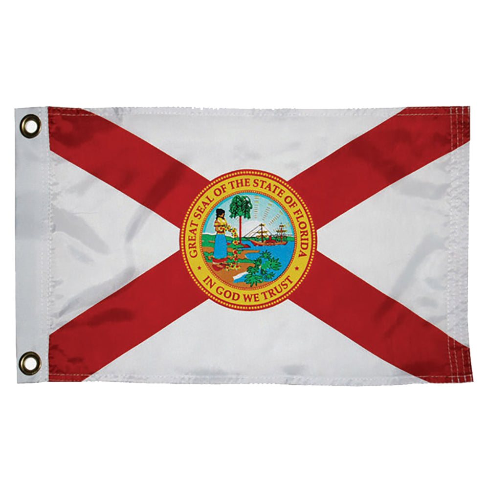 Bandera de nailon de Florida, hecha a medida, de 30 x 45 cm [93096]