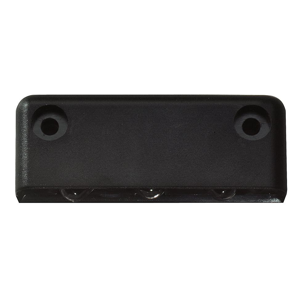 Luz de paso de superficie de 3 LED Innovative Lighting - Blanca con carcasa negra [003-5000-7]