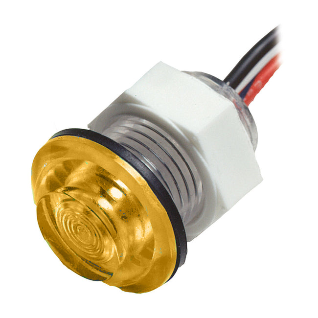 Iluminación innovadora LED para mamparo de vivero, luz empotrada - Ámbar [011-1500-7]
