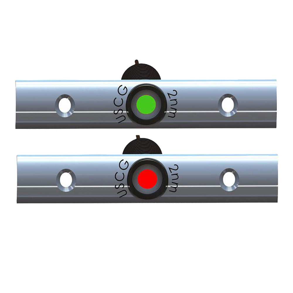 TACO Rub Rail Mounted LED Navigation Light Set - 4