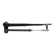 Brazo limpiaparabrisas Marinco Deluxe de acero inoxidable negro pantográfico - Ajustable de 17