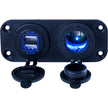 Panel de tomas de corriente USB dobles Sea-Dog [426505-1]
