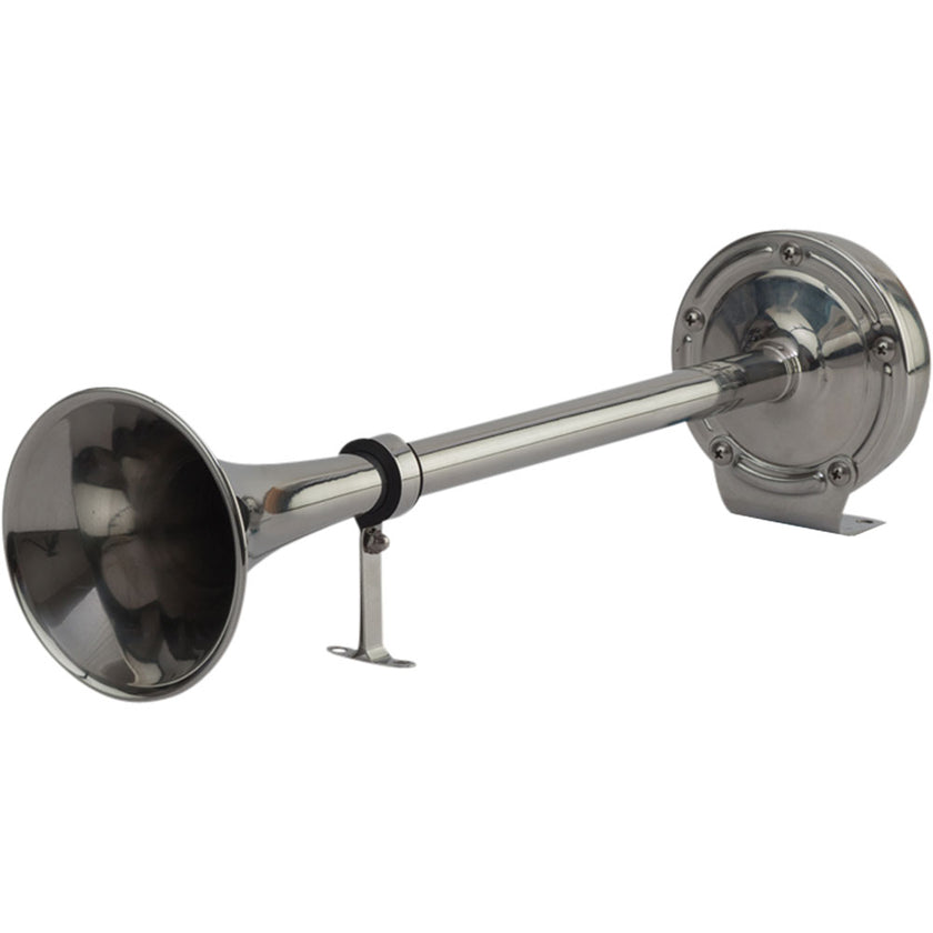 Trompeta Sea-Dog MaxBlast de acero inoxidable de 12 V - Bocina individual [431510-1]