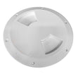 Placa de cubierta texturizada Sea-Dog de un cuarto de vuelta con collar interno - Blanca - 6