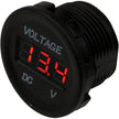 Medidor de voltaje redondo Sea-Dog - 6 V-30 V [421615-1]