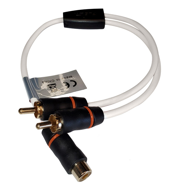 Divisor de cable RCA Fusion (1 hembra a 2 machos) - 1 [010-12895-00]