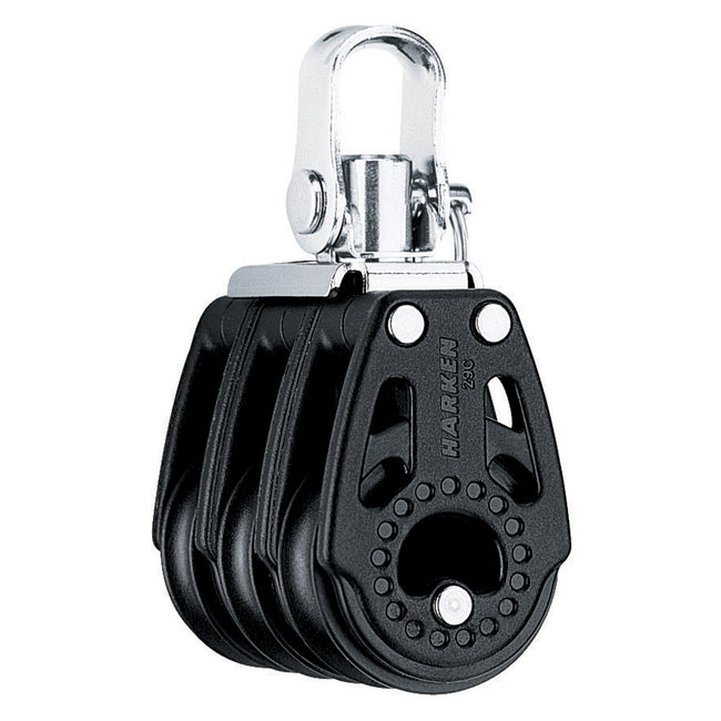 Bloque de aire triple Carbo de 29 mm Harken con eslabón giratorio [344]