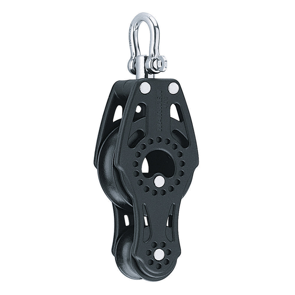 Bloque de violín Harken Carbo Air de 40 mm con eslabón giratorio [2655]